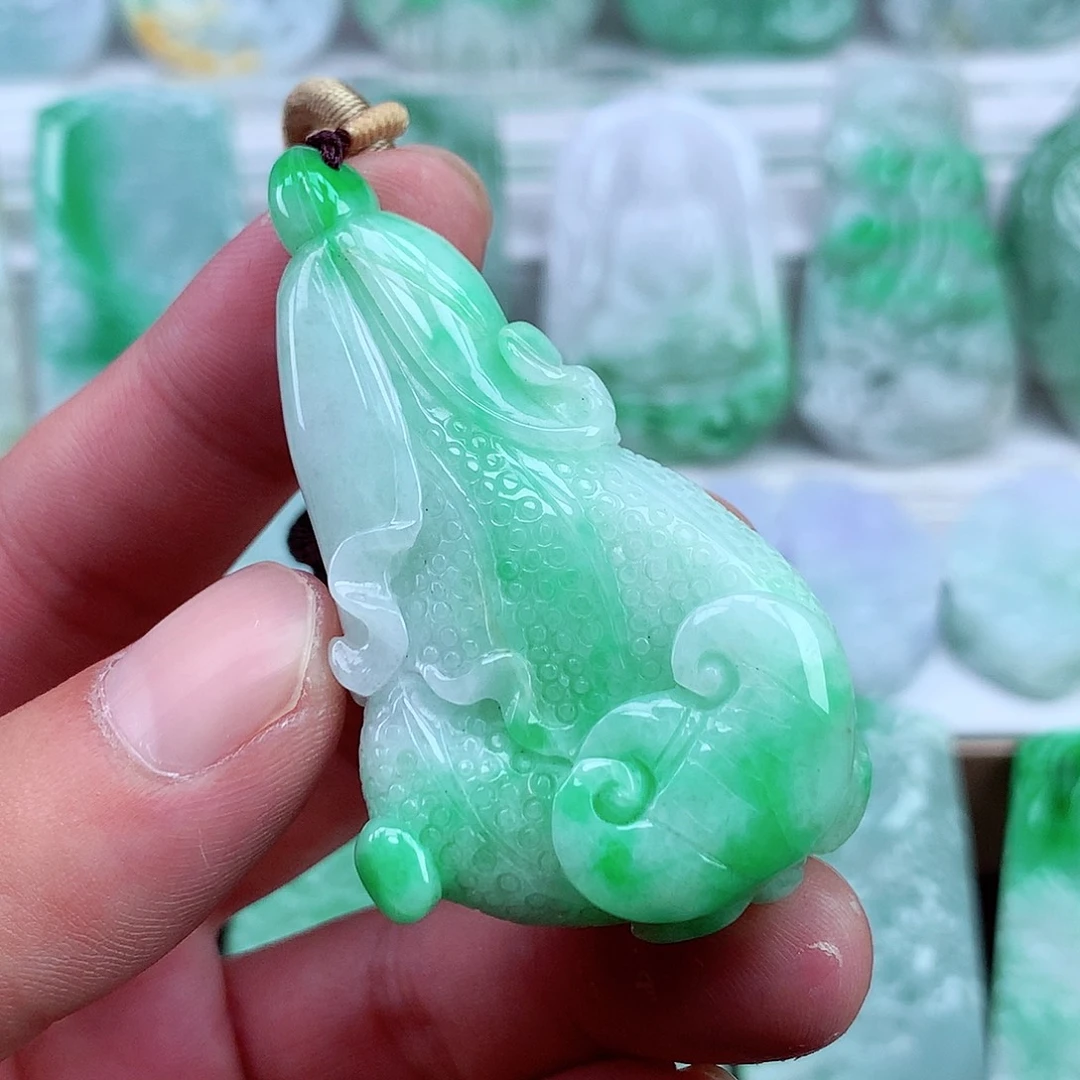 颈饰未镶嵌翡翠翡翠吊坠