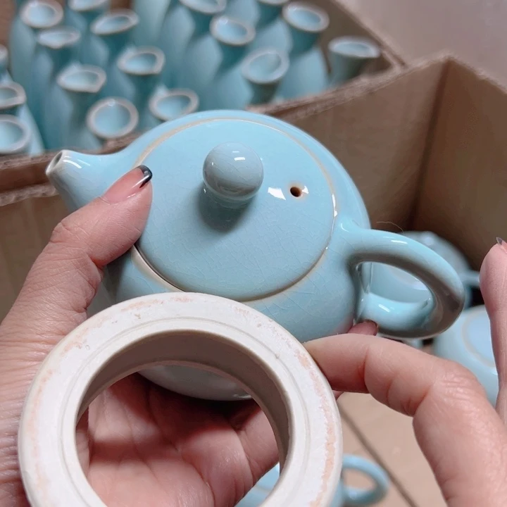 杯汝瓷原产地生产瑕品