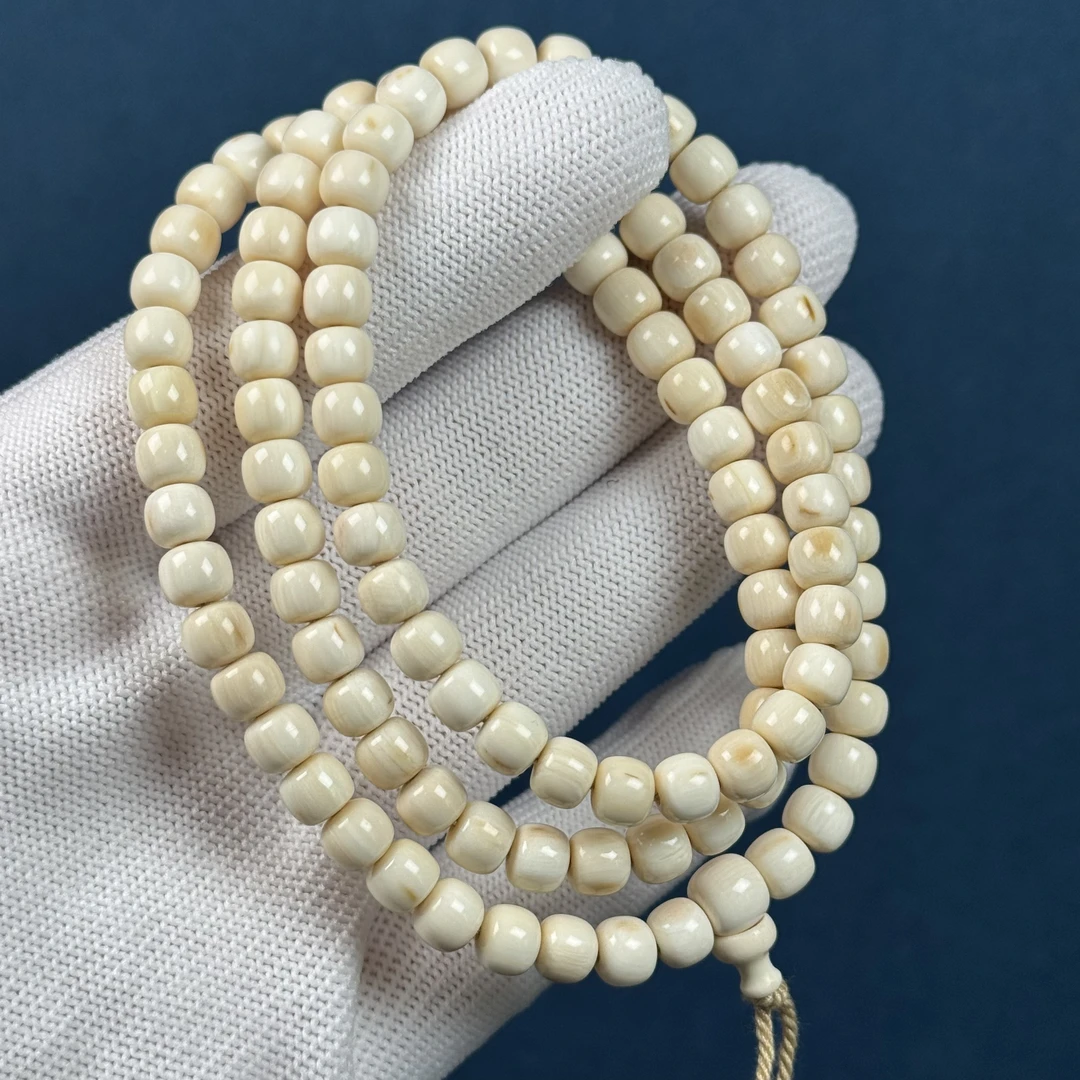 U42-59天然猛犸牙【微瑕】 老型108 6.2*5.4mm支持复检假一罚十