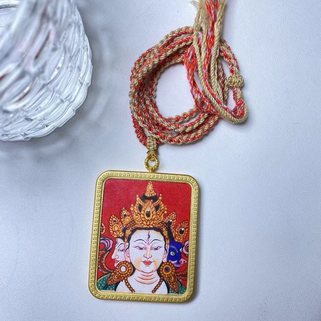 合金吊坠 【逍遥】摩利支天唐卡吊坠*JZTK/DU250517811/