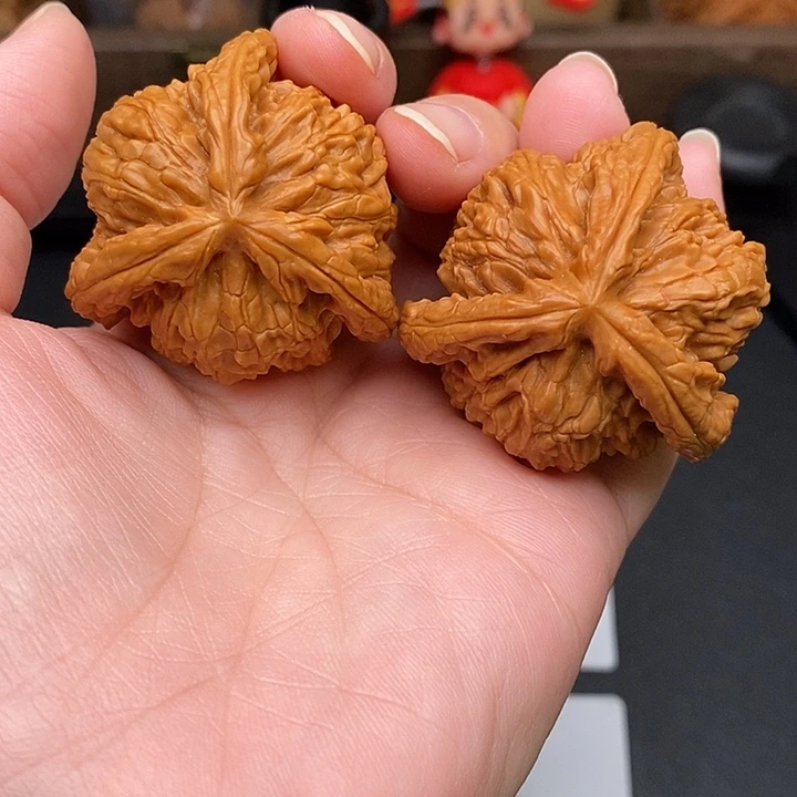 那***年把件文玩核桃白奔