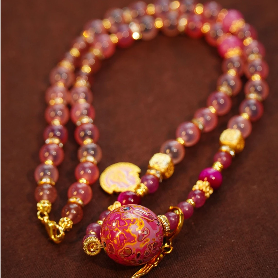 DQ-大旗款民族风轻奢手串藏式单圈时尚彩色