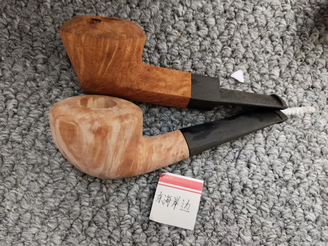 东海岸边石南木烟斗半成品发货