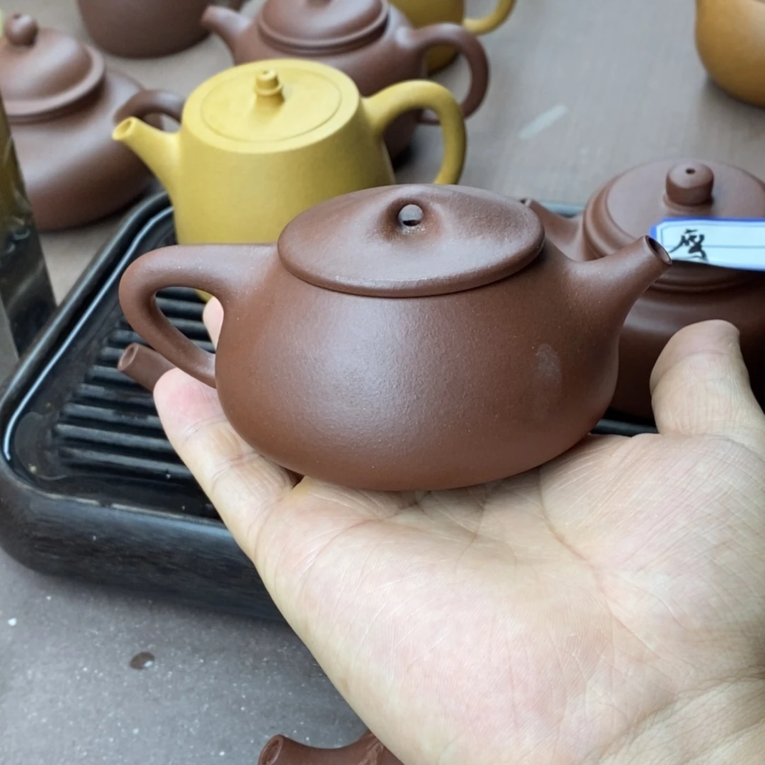 茶壶紫砂紫砂石瓢