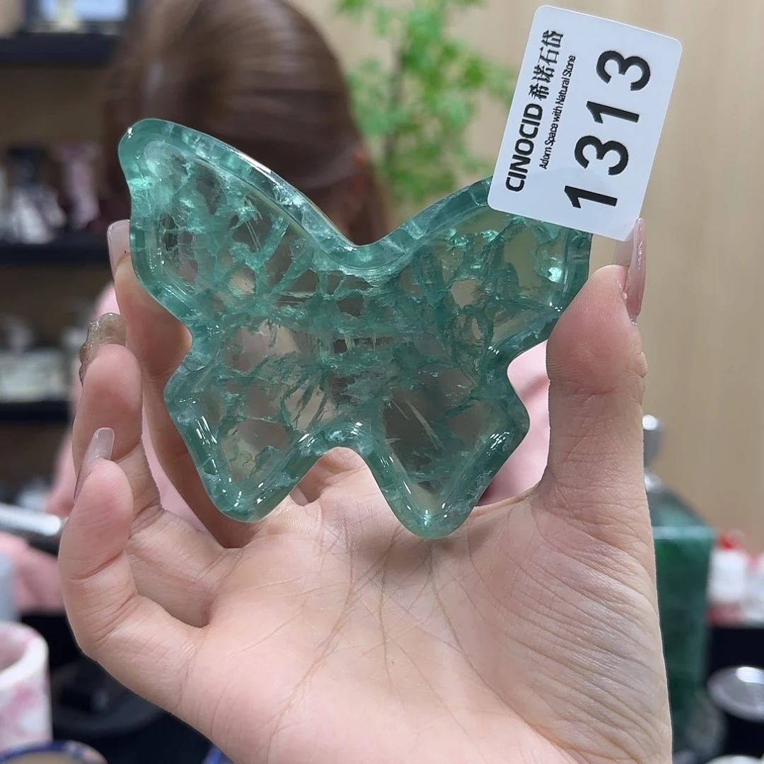 1313绿水晶小蝴蝶福利