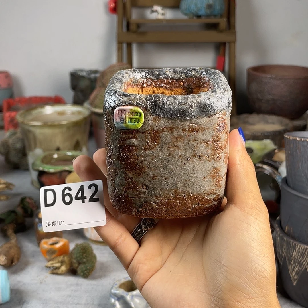 小白孤品 匣钵土 内口5左右 艺术感 百搭