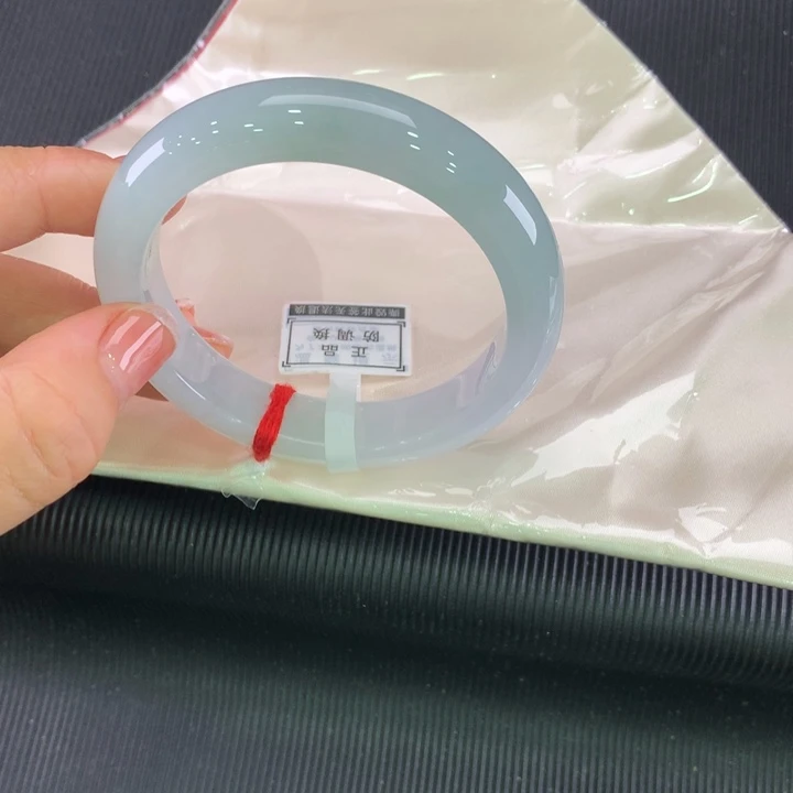 未镶嵌手镯翡翠正圈56