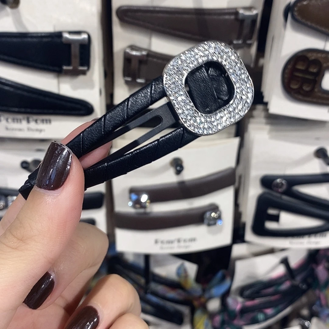 皮质铁合金拜拜夹