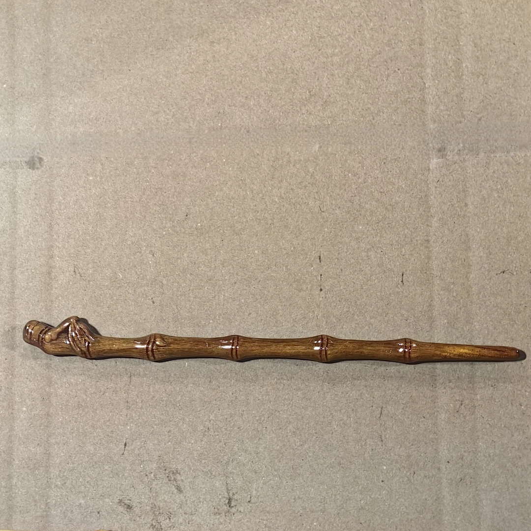 【印尼森林之尊】血龙木发簪 红油玉化