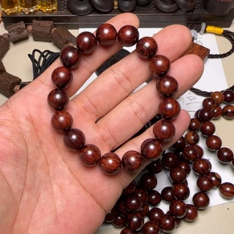 其他降真香海南红降1.2圆珠手串