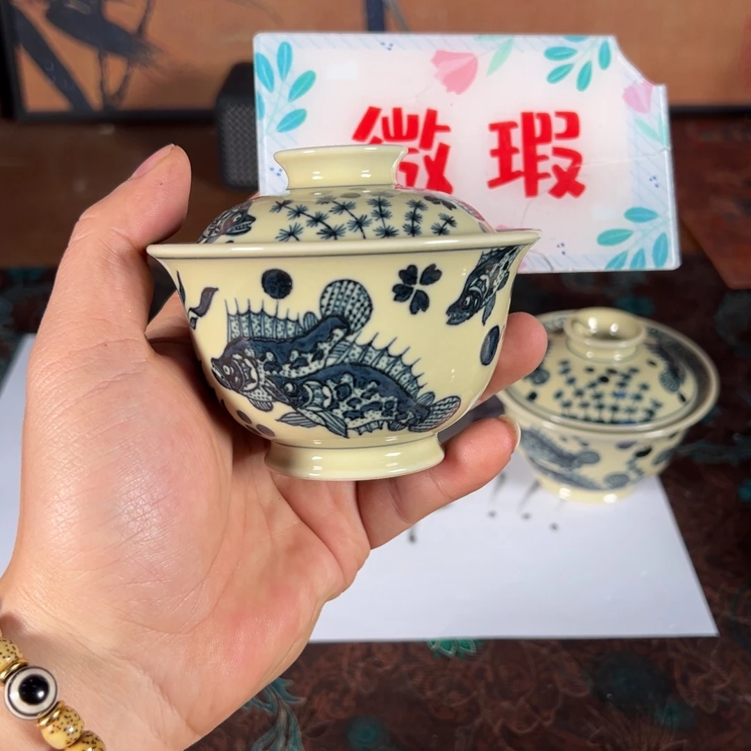 摆件陶瓷景德镇手绘陶瓷