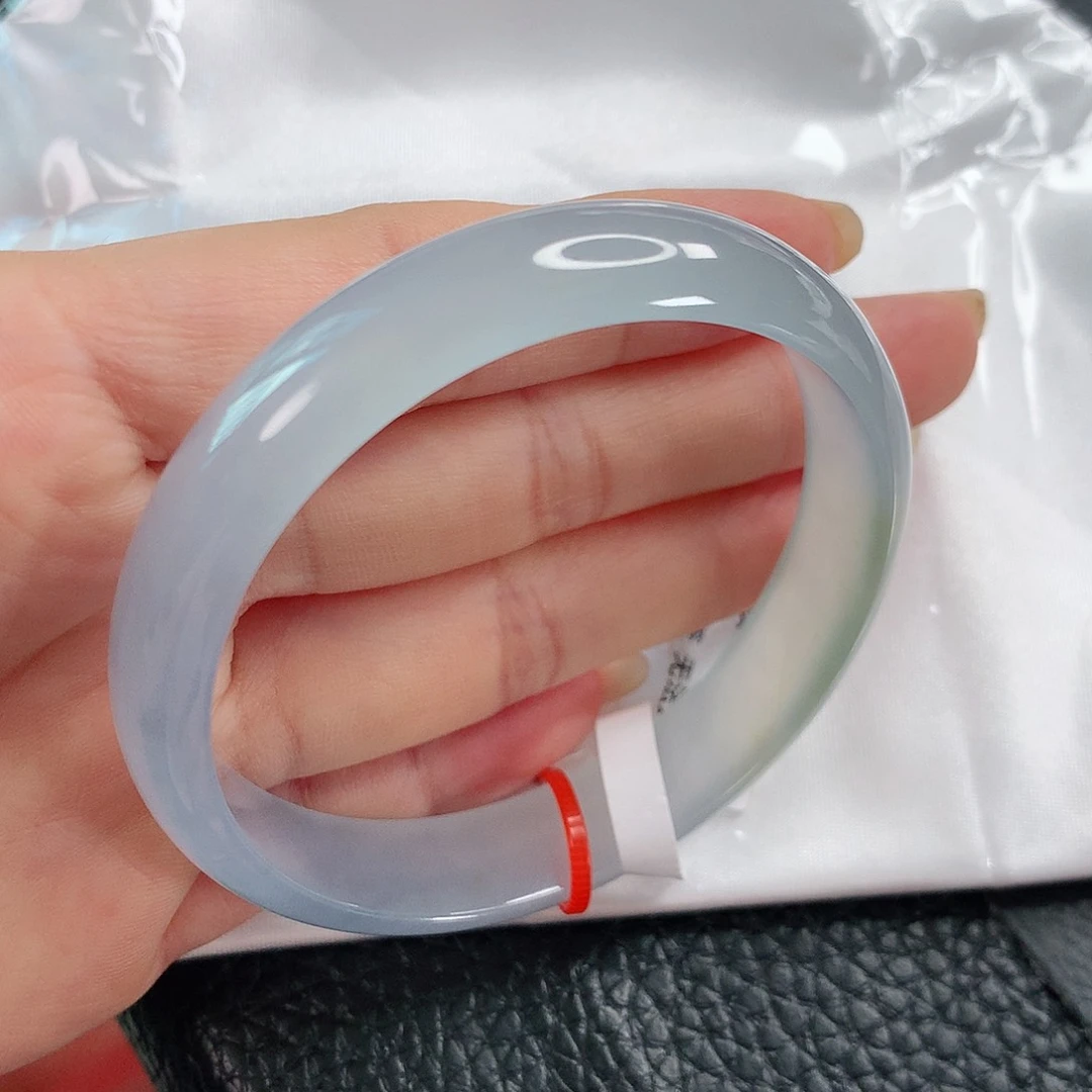 翡翠手镯未镶嵌 正圈①②②高冰⭐