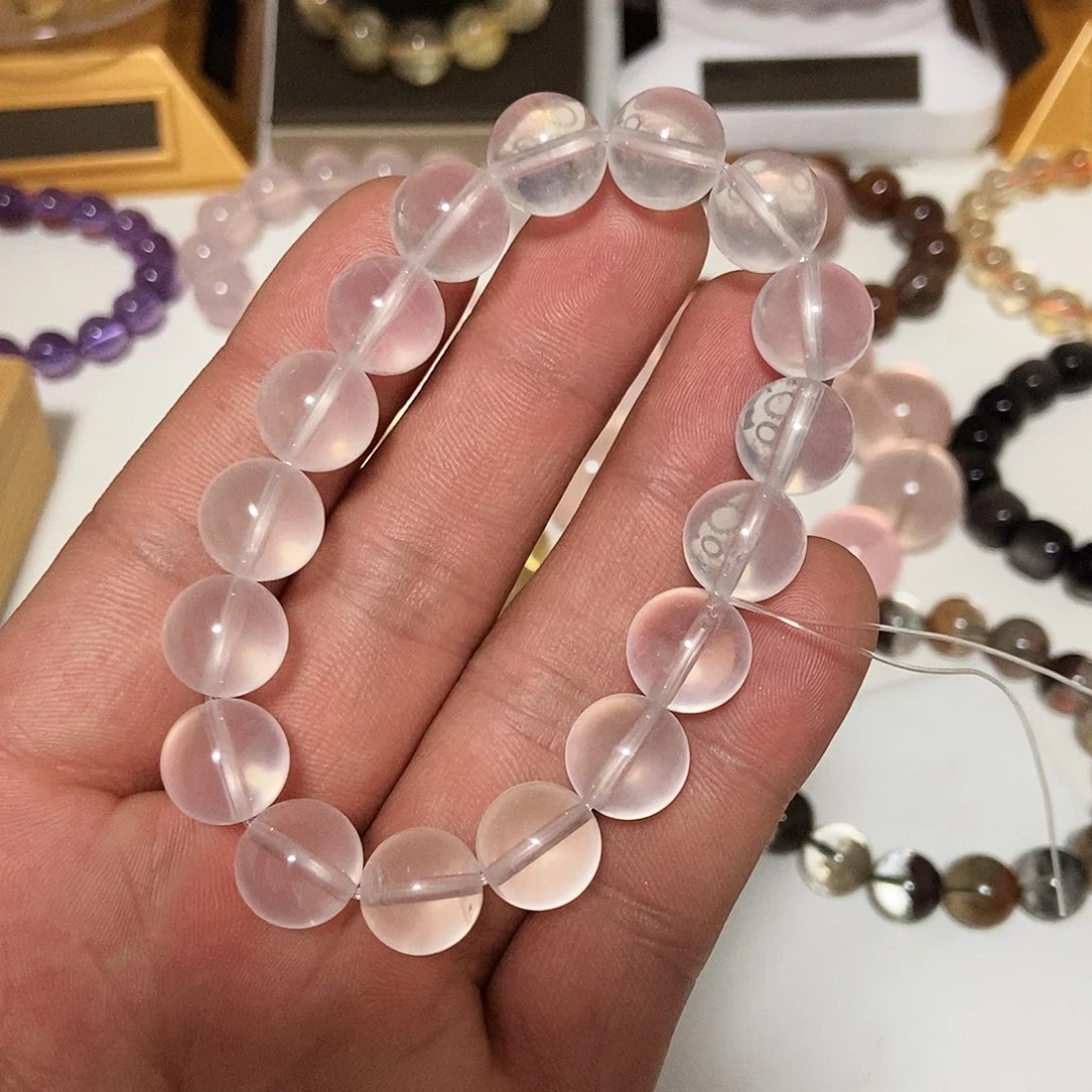 水晶手链未镶嵌月****光默认微瑕