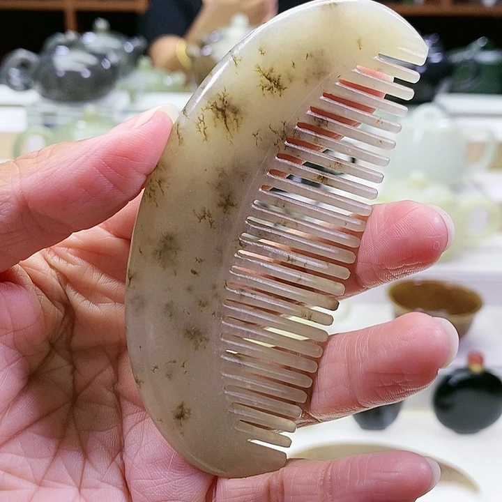未镶嵌和田玉挂件?***?梳子