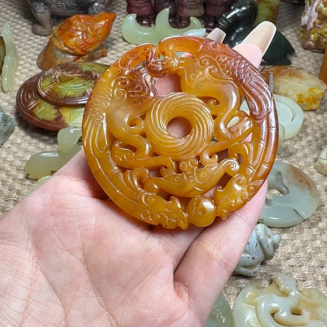 吊坠白玉菩提挂件