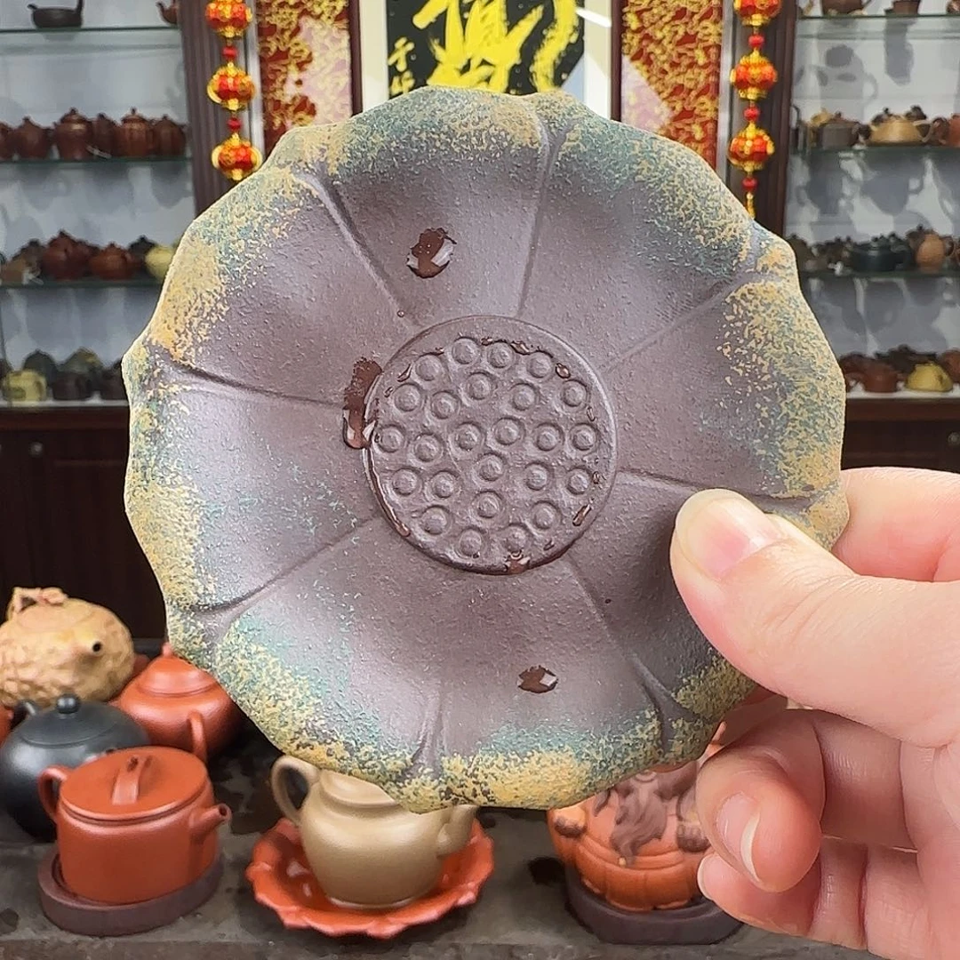 紫砂茶壶莲花杯垫