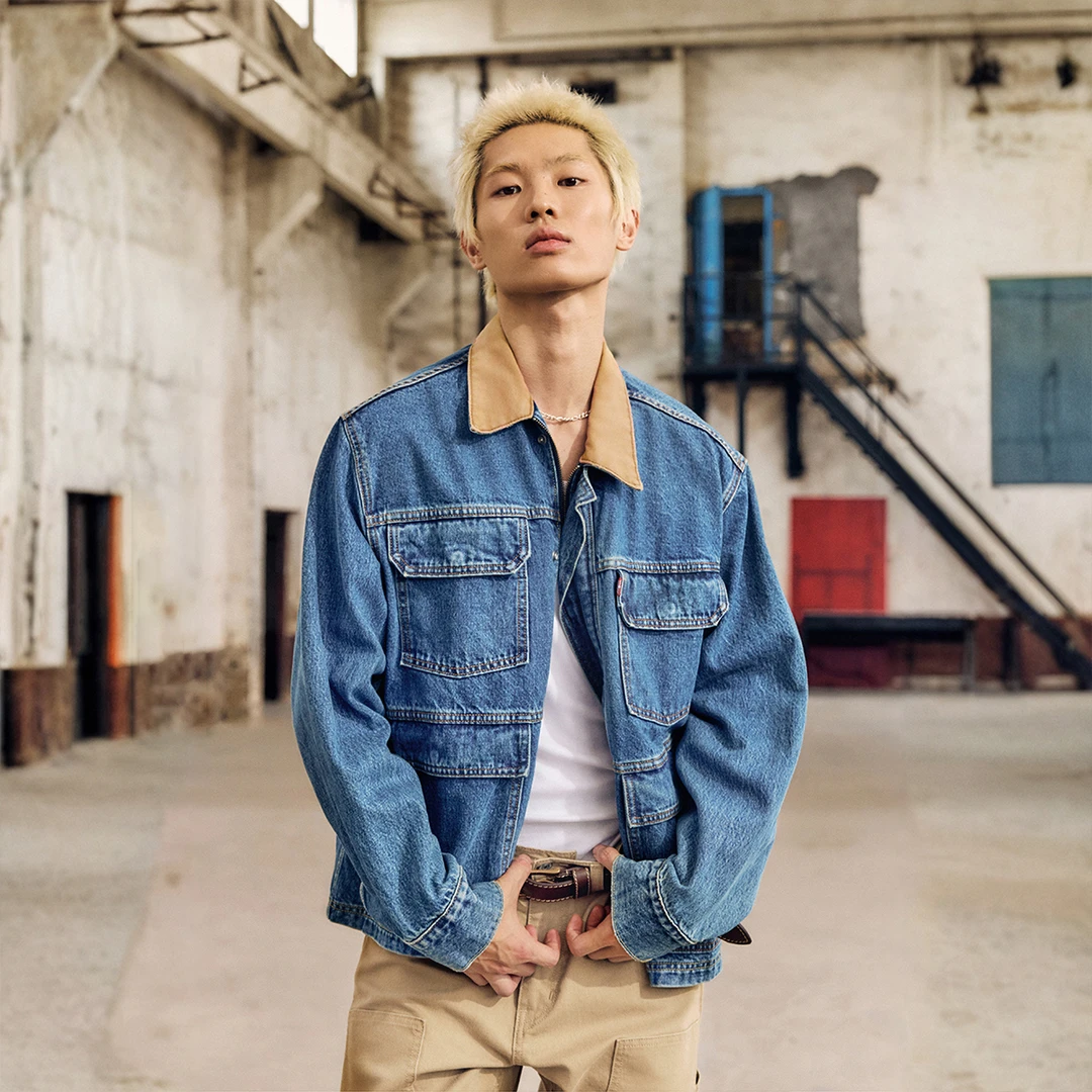 Levi's李维斯25秋冬新款男女同款复古山系风格牛仔夹克外套002WW