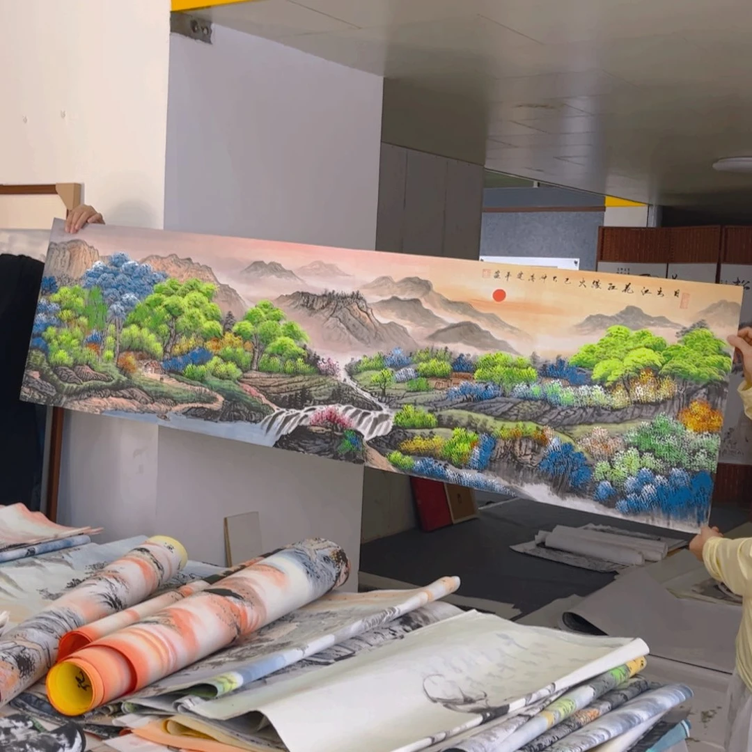 国画LH精品手绘单幅任发