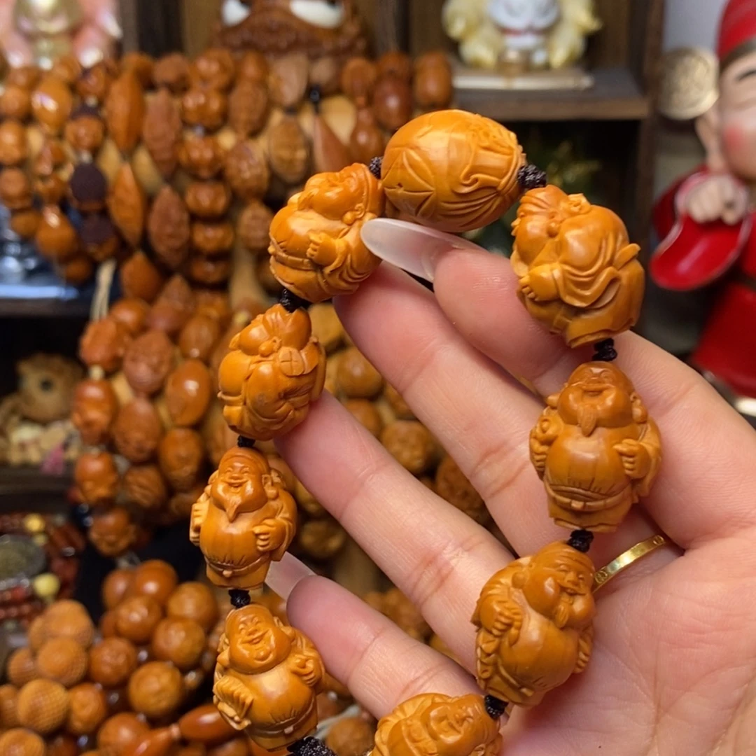 手串/手链橄榄核福利款八方来财留刀痕