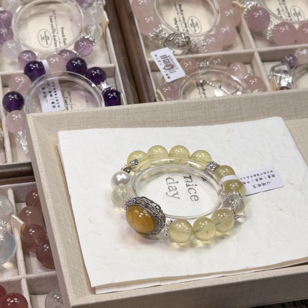 水晶手链未镶嵌设计款