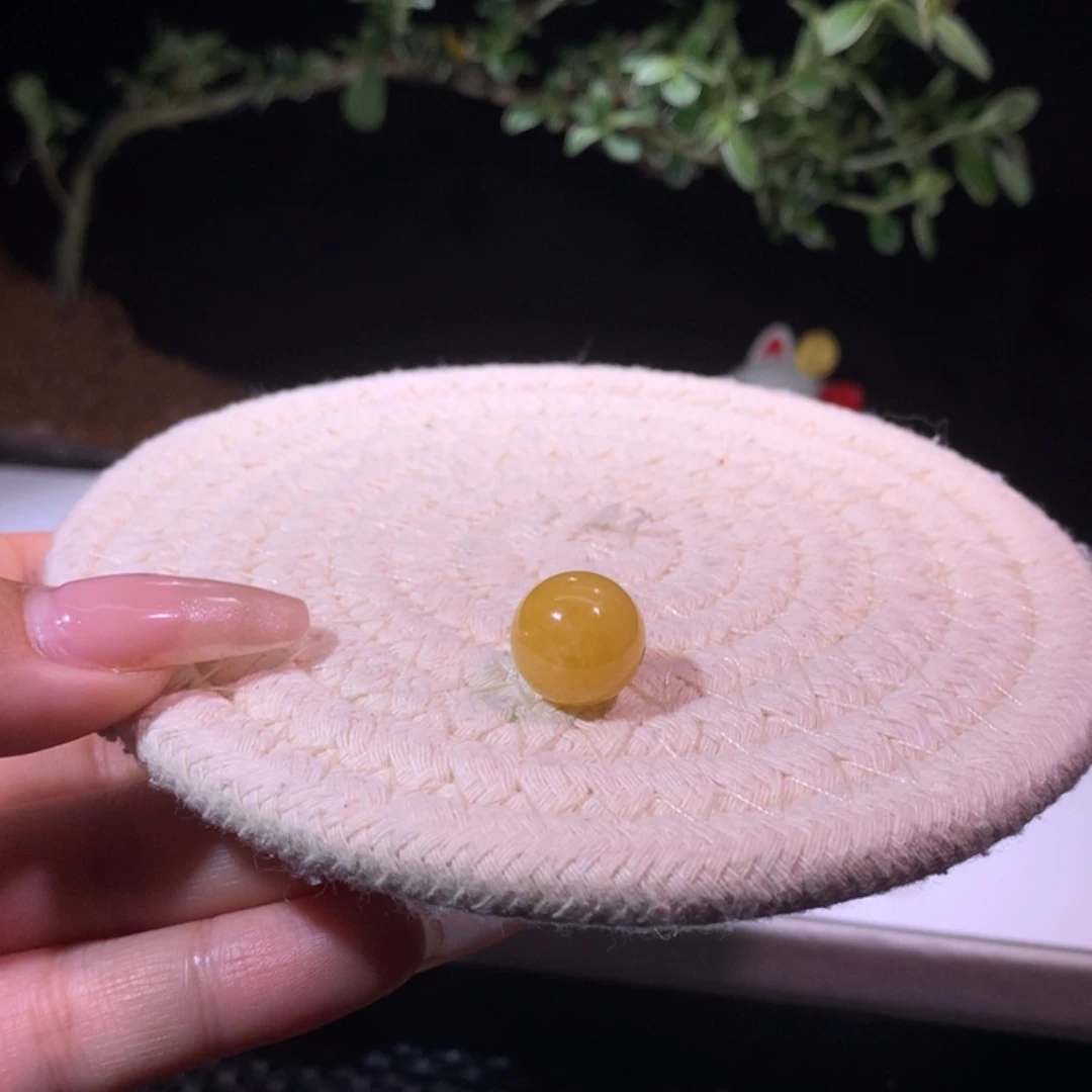 【闪购商品】翡翠散珠翡翠橘黄13