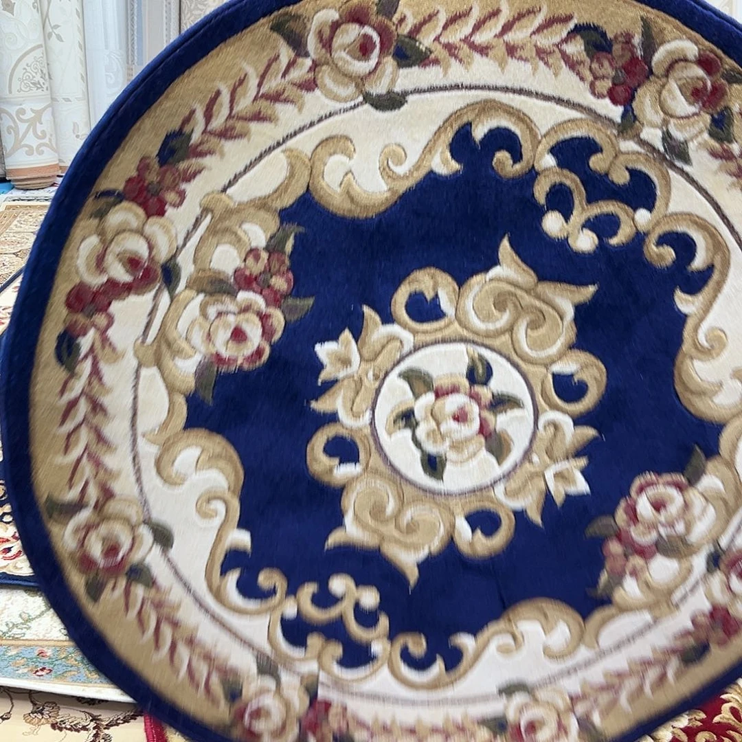 混纺直径120丙纶编织立体剪花瑕疵特价不退换