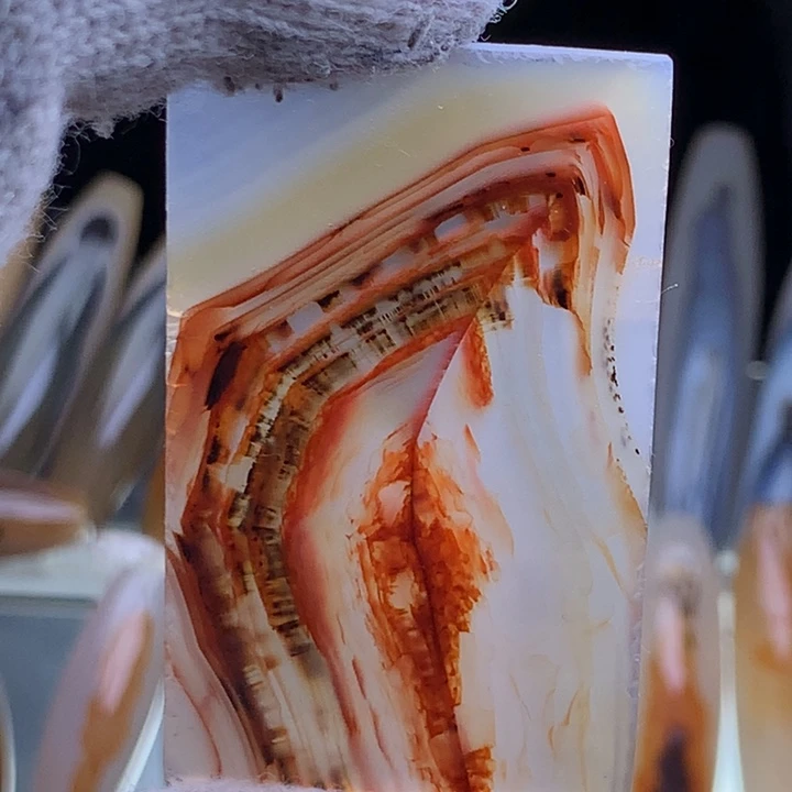 玛瑙/玉髓颈饰未镶嵌187