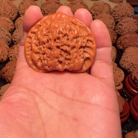 把件文玩核桃规*师桃心