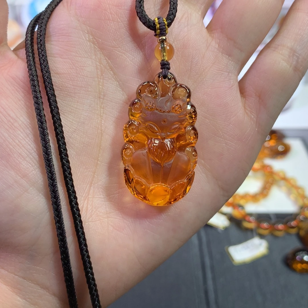 未镶嵌颈饰水晶天然