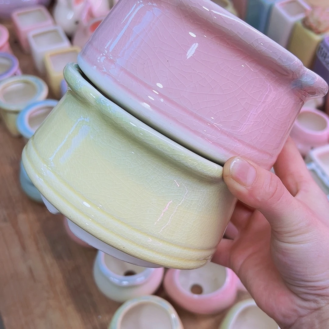 陶瓷花盆当场凑满12包邮