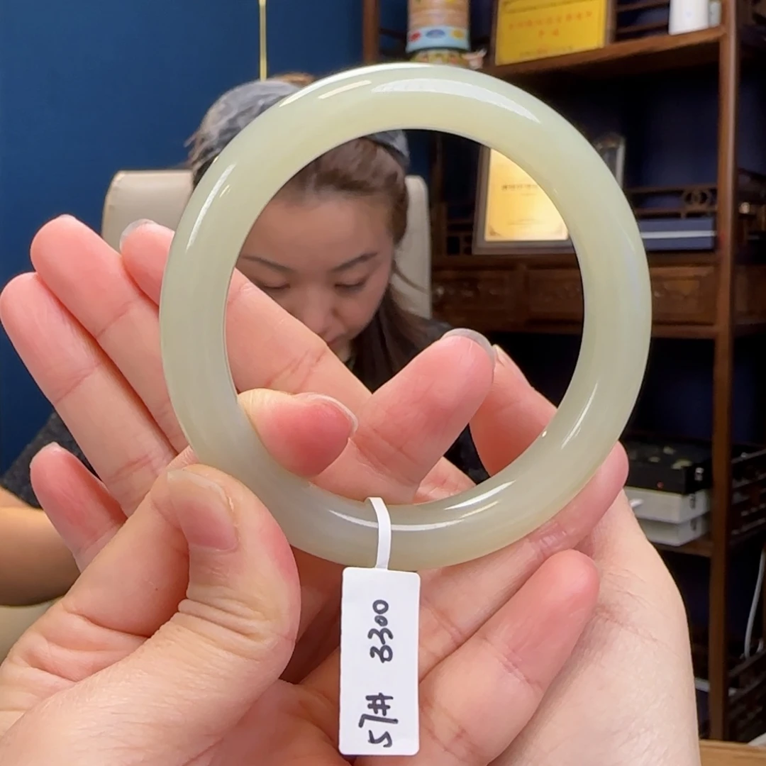 和田玉未镶嵌手镯57，11111111