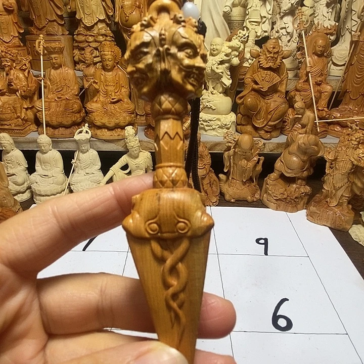 柏木（崖柏）降魔杵