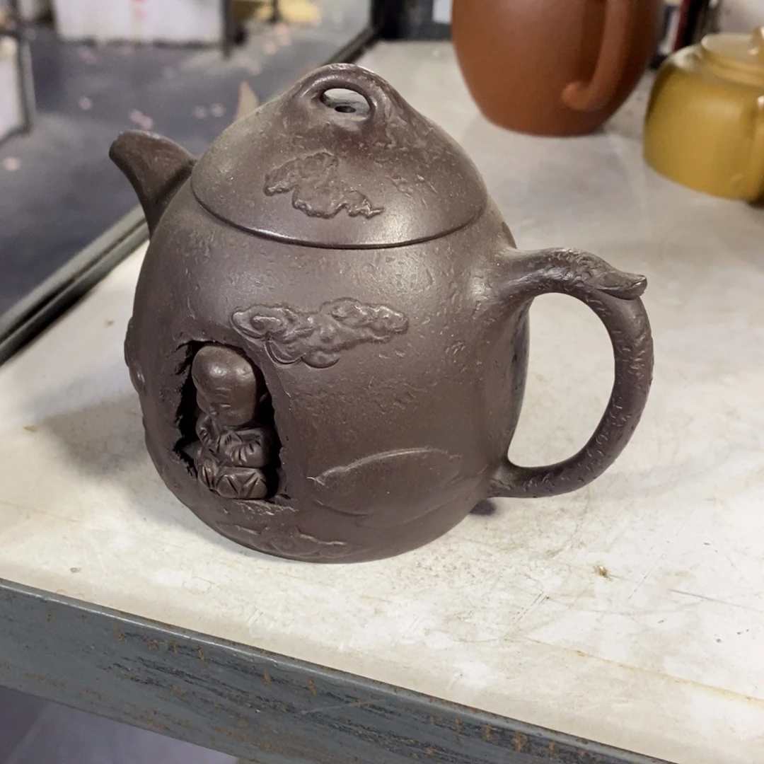 茶壶紫砂原矿手工63
