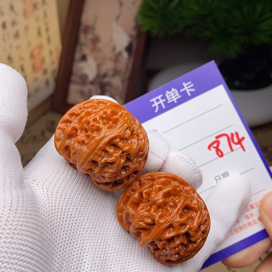 文玩核桃把件37苹果园874