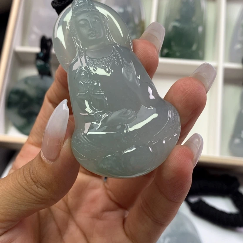 【闪购商品】颈饰未镶嵌翡翠凃*翡翠