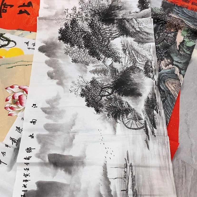 【闪购商品】放****天国画艺术作品欣赏作品欣赏