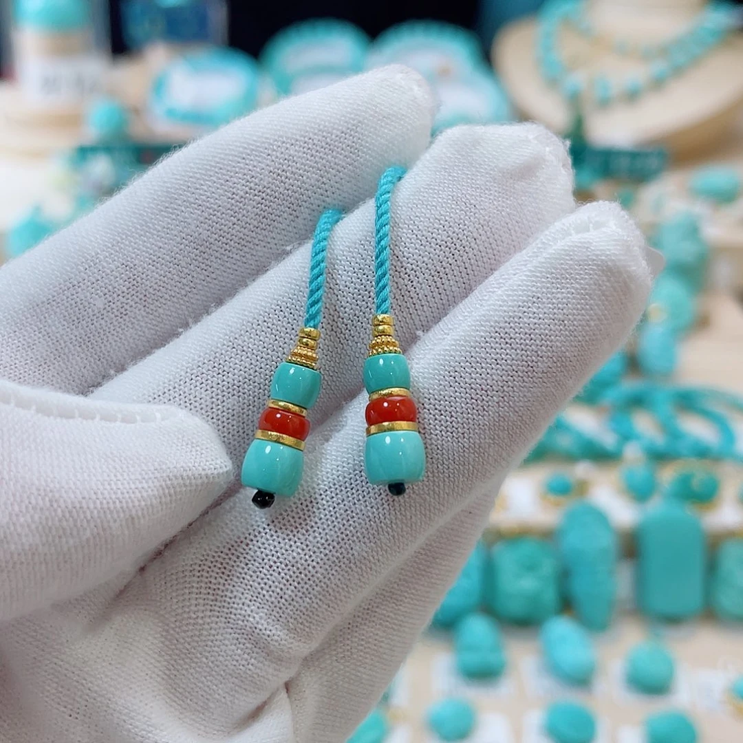 绿松石珠宝奇石未镶嵌*️***