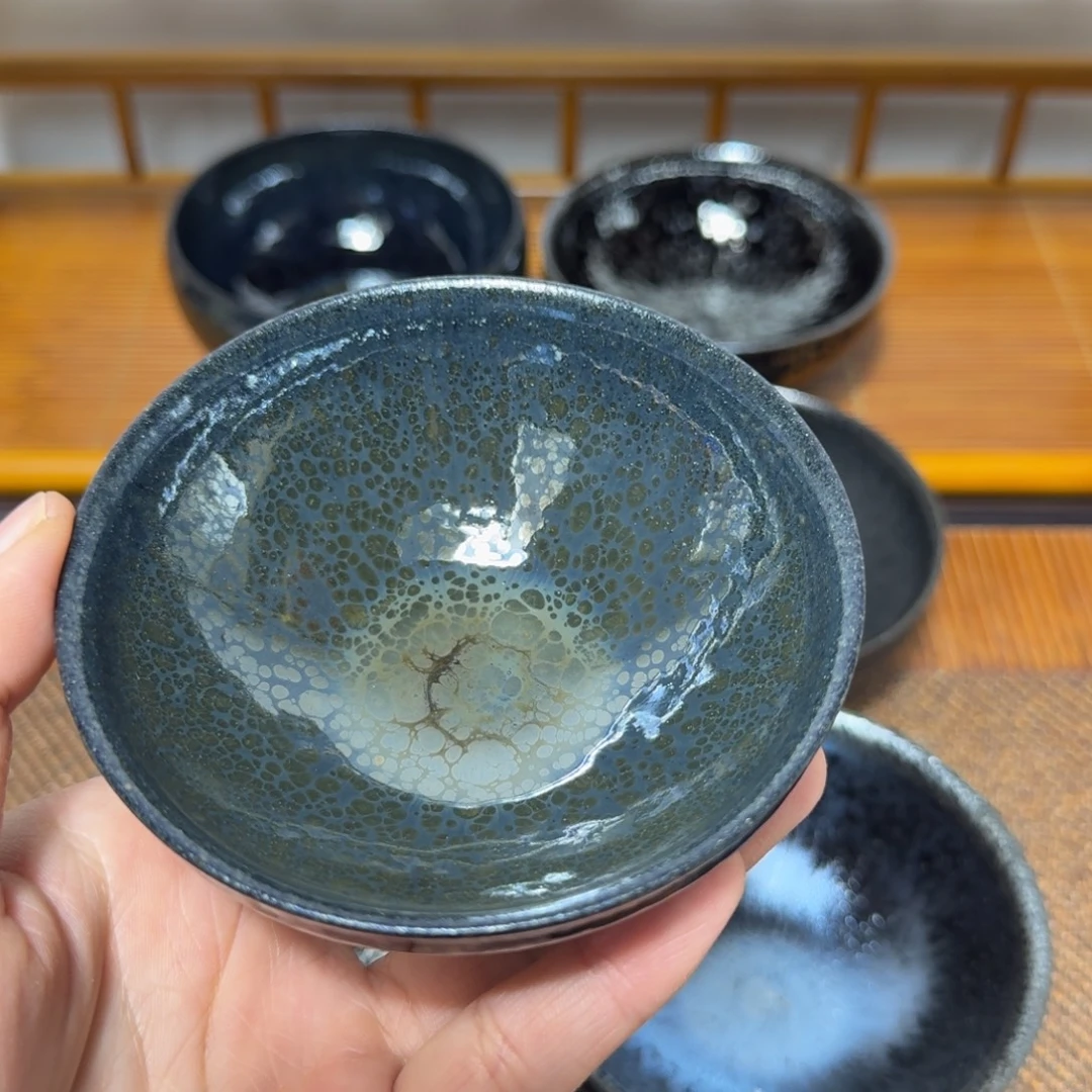 茶盏建盏手工制作主人杯茶杯