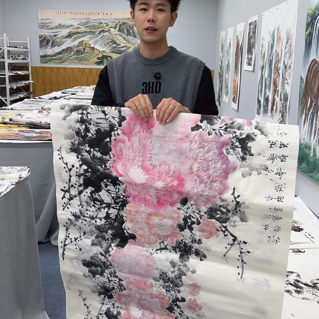 国画国画作品纯手绘作品