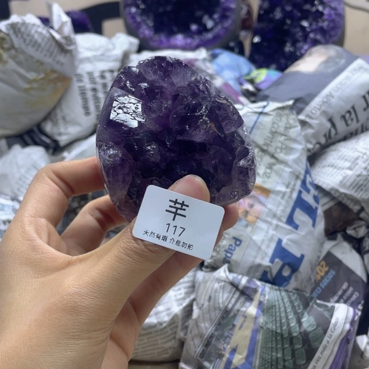 未镶嵌珠宝半成品紫晶