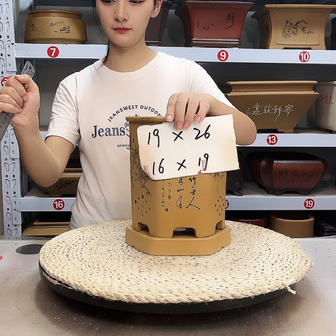 紫砂花盆紫砂花盆