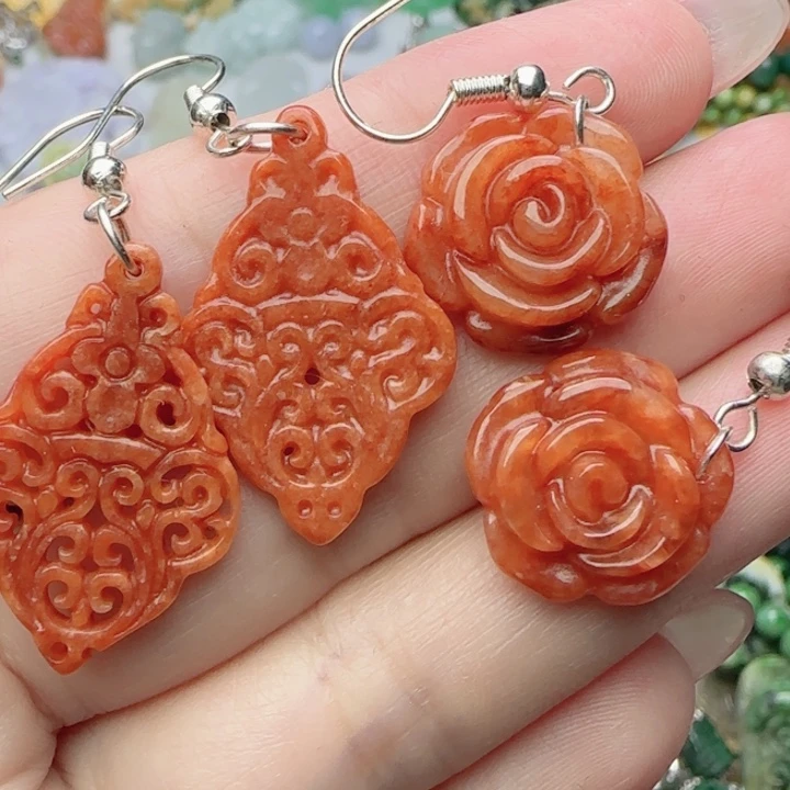 翡翠未镶嵌颈饰天然A货38