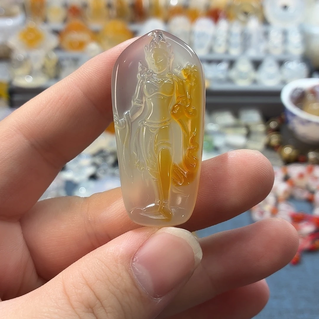 玛瑙/玉髓未镶嵌吊坠(不含链)