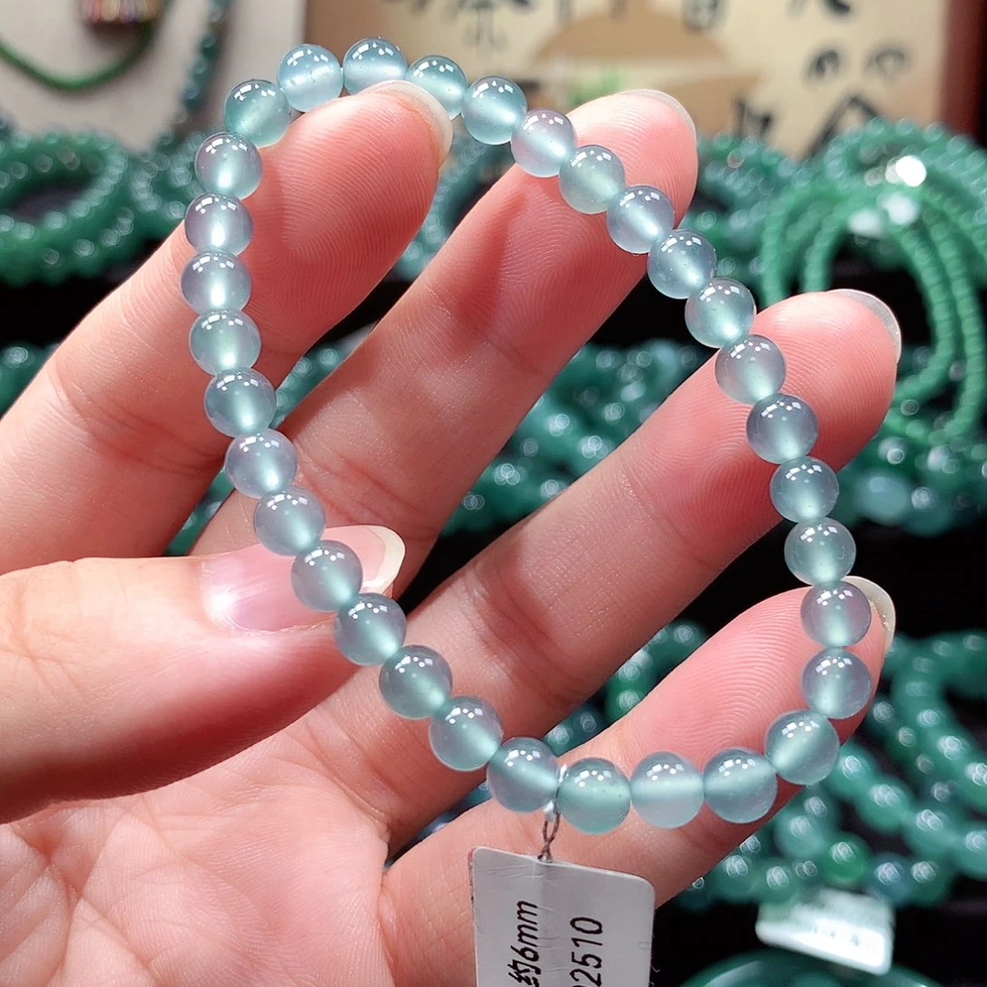 翡翠未镶嵌手链卡6