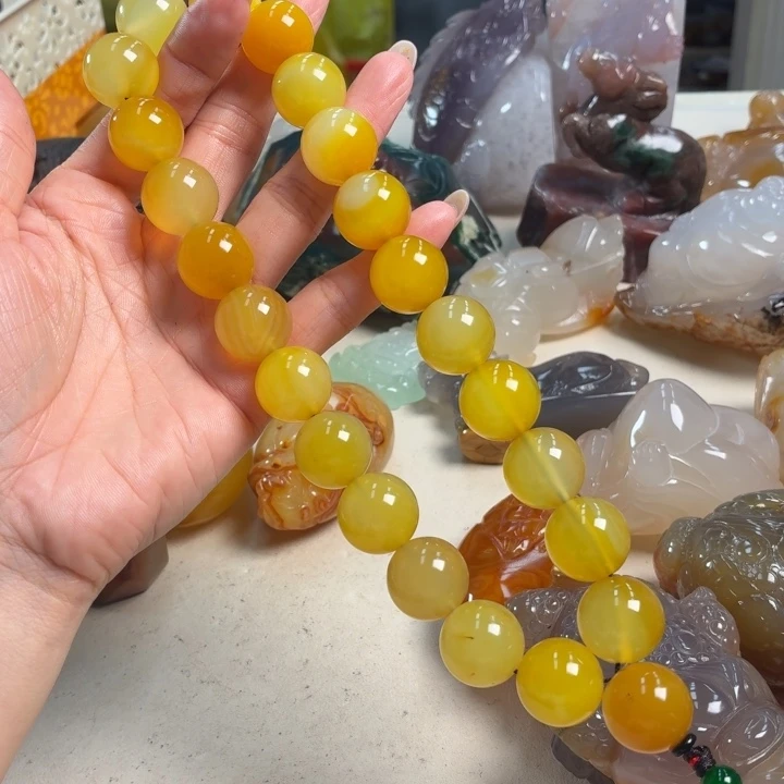 玛瑙/玉髓未镶嵌吊坠(不含链)