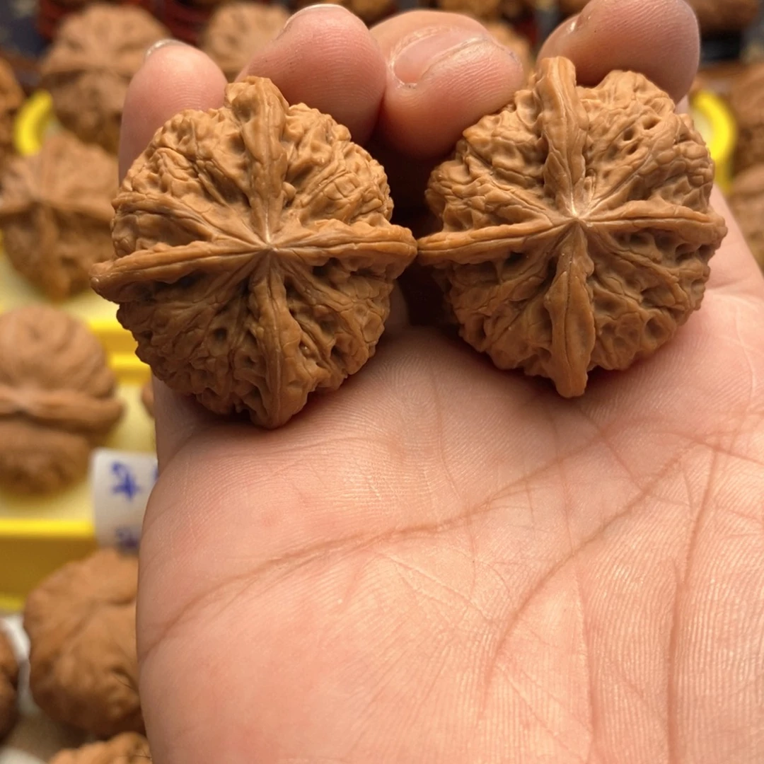 吊坠文玩核桃38尺 全品雨花石正四棱 54