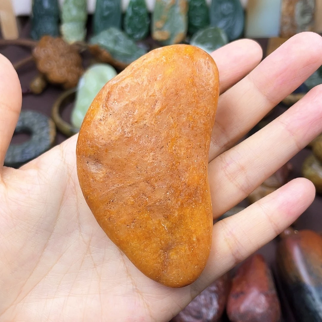 岫岩河磨玉（透闪石质玉）未镶嵌挂件