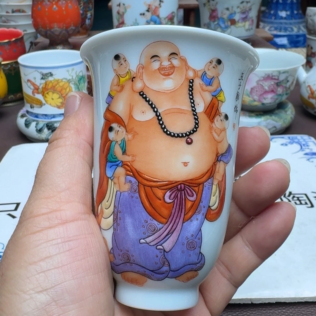 景德镇手工手绘展示