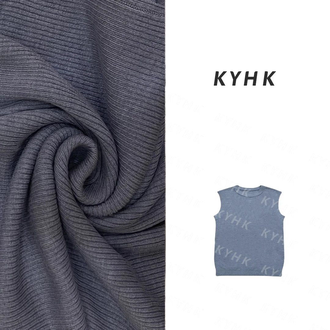 KYHK丝光混纺双色背心250562