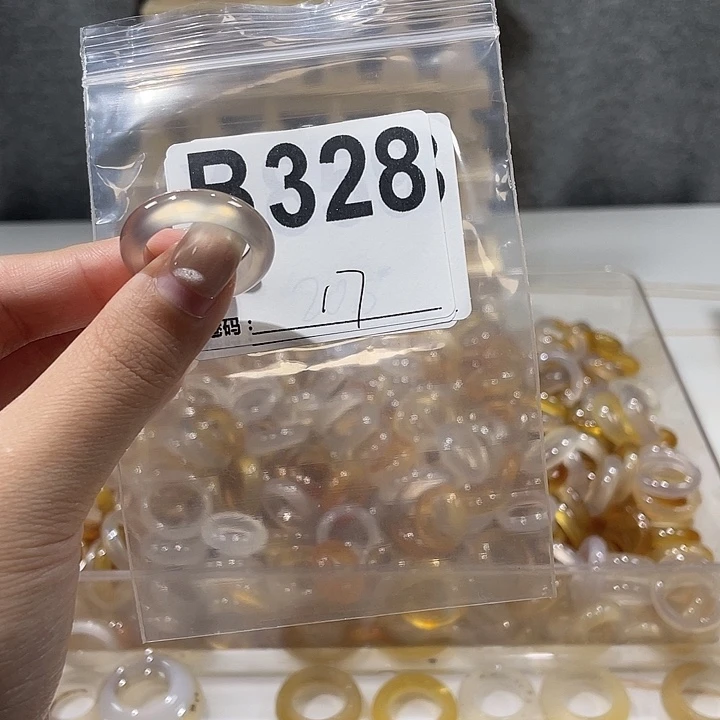 未镶嵌戒指玛瑙/玉髓328